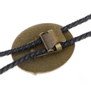 Wolf Head Bolo Tie Necklace Cowboy Bolas Rodeo Bootlace Tie