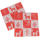 20PCS/set Napkins Disposable Christmas tree elk Tissues Christmas Decor FT