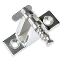 2Pcs Bimini Top 316 Stainless Steel Deck Hinges with Pin Fitting 90 Degree  N4F3