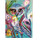 5D DIY Full Drill Square Diamond Painting Owl Embroidery Craft Kit (FL001)