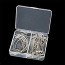 70 Pieces C Type and T Type Wig Weaving Needle Upholstery Sewing Tool
