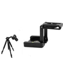 Foldable Camera Z-Type Tripod Monopod Quick Release Plate Tilt Head Adapter