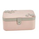 Jewelry Box Multi-Layer Portable Jewelry Storage Box PU Creative Pink Jewel