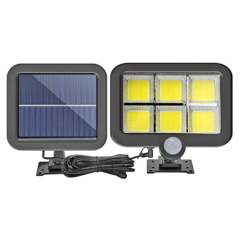 120LED Solar Split Lamp COB Waterproof Motion Sensor Outdoor Night Lighting A