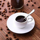 Lot de 12 Cuilleres a CafÃ© Ovales en Acier CafÃ© Expresso Acier Inoxydable C
