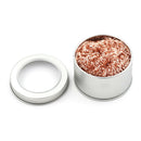 Soldering Iron Tip Cleaning Wire Scrubber Cleaner Ball With Metal Case Box  3c
