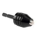 0.5-8mm 1/4" Keyless Drill Chuck Adapter Screwdriver Impact Driver Hex Shank YM