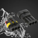 10 Kits Set 3 Pins Way Car Super seal Waterproof Electrical Wire Connector Plug