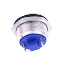 3V- 250V19mm Waterproof Metal Momentary Push Button Switch