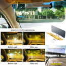 2 In 1 Security Universal Anti-Dazzle Car Sun Visor Day Night Anti Glare Anti-UV