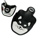 Cartoon Design Golf Mallet Putter Head Cover Protective Headcover, Polyurethane