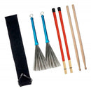 Musical Drum Repair Parts Drum Sticks, Wire Brushes And Rods Drum Brushes