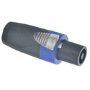 10PCS NL4FC 4 pin Pole Plug Male Speaker Audio Cable Connector Compatible 69mm