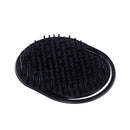 girls black plastic shampoo washing hair massager comb scalp shower brus %x