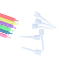 6Pcs/set Birthday Party Supplies Cake Candles Colorful Flame Multicolor CanS Hn
