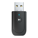 Bluetooth 5.0 USB Dongle Adapter, Bluetooth Transmitter Receiver Supports Laptop