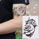 1Pc Makeup Rose Flower Tattoo Arm Body Art Waterproof Temporary Tattoo Stick r~
