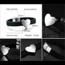 Personalized Name Bracelet DIY Custom Name Letter Nunber silicone heart Bra