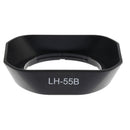 LH-55B Sun Shade Lens Hood Glare Gimbal Camera Cover For Olympus MZD 9-18mm
