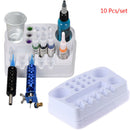 10 Pcs Plastic Palette Tray Pigment Palettes Cup Tattoo Ink Holder AccessoriA3C