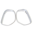 Rearview Side Mirror Glass Rain Shield Sun Visor Shade Frame 2Pcs/Set for M