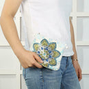 DIY Special Shaped Diamond Painting Leather Crossbody Bag Chain Makeup Bags