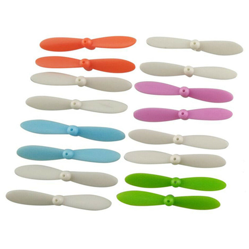 16 Pieces CW CCW Propeller & 2 Pieces Propeller Prop Bumper Cover for CX-10 RC