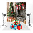 Christmas Element Backdrop Cloth Photographic Prop (Background Cloth-D) A