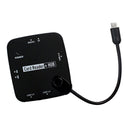Universal 7-IN-1 USB Hub TF MS And M2 Card Reader For OTG Smart Phone