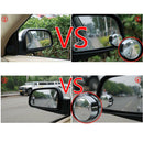 2x Car Blind Spot Mirrors Round Blindspot Rearview Parking Mirrors (Black) A