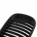 Pair of Black Kidney Front Grille Car Grille for 5 Series FOR BMW E39 1995-