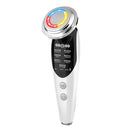 7 Modes LED Photon Ultrasound Ion RF Electroporation Beauty Device (White)