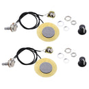 2Pcs Universal Pickup Piezo Transducer for Acoustic Guitar Ukulele Cigar Box