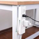 Self-Adhesive Power Strip Holder Fixator-Wall-Mounted Socket Cable FixerA.kz