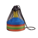 50Pcs Multi Color Football Training Disc Cones Soccer Field Marking Coaching