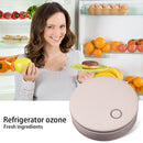 Smart Air Purifier Fridge Freshener Cleaner Ozone Anion Generator (Pink) A