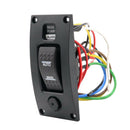 New Plastic Marine Boat Bilge Pump Switch Panel w/ LED Backlight ON-OFF-ON