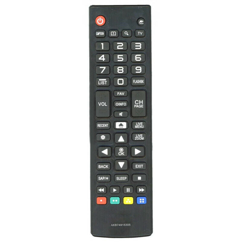 Black Replaced AKB74915305 SMART TV Remote Control for LG TV ABS DIP