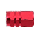 4pcs/Set Red Wheel Tyre Tire Valve Stems Air Dust Cover Screw Caps for Car T A