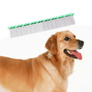 Stainless Steel Pets Hair Grooming Dense Comb Slicker Two-sized
