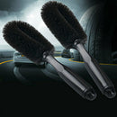 Alloy Car Wheel Tire Rim Scrub Brush Washing Cleaner Vehicle Cleaning Tool VKX