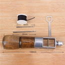 Leather Hand Single Stitch Sew Sewing Awl Tool Kit Needl Stitching With ThreaOS