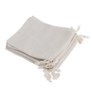 10PCS Linen Jute Drawstring Gifts Bags Sacks Party  Jewelry  Favors 8 * 10cm Hot