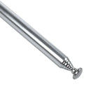5X(96cm Length 7 Section Telescoping Stainless Steel AM FM Radio TV Antenn S3W5)