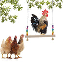 Chicken Swing Wooden Perch Chicken Hens Large Birds Macaws Canary Budgie B