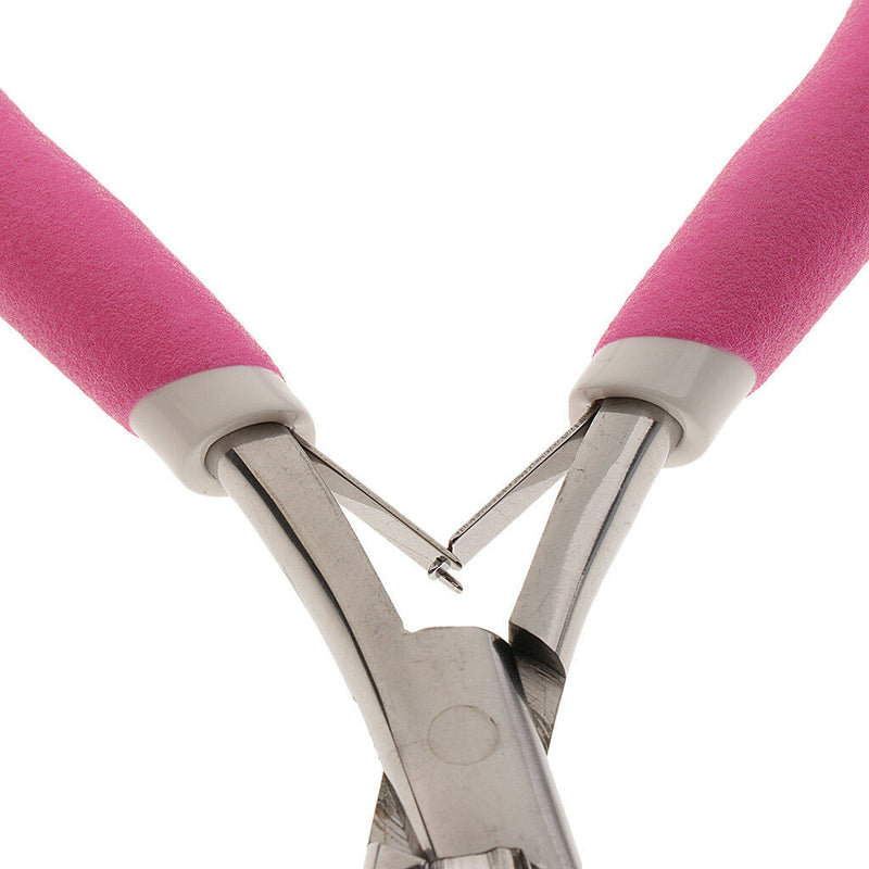 Stainless Steel Nails Cuticle Nipper Hard Skin Remover Manicure Tool Pink