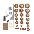 Sax Pads Reeds Needles Shaft Rods Cork Sheet Screws for Alto Saxophone