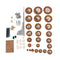 Sax Pads Reeds Needles Shaft Rods Cork Sheet Screws for Alto Saxophone