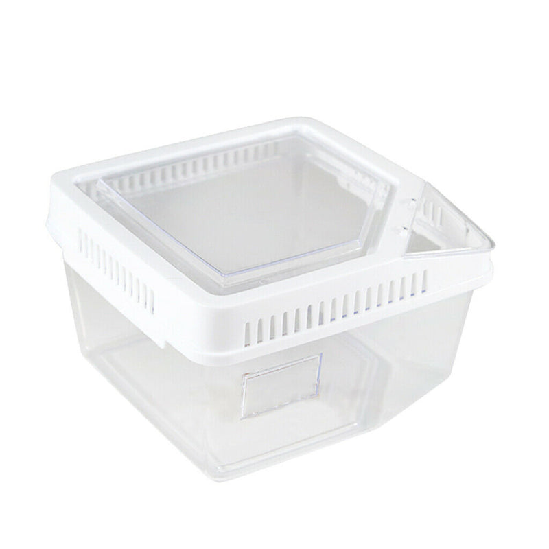 Aquarium Reptile Hatchery Breeding Box Turtle Lizard Spider Terrarium White
