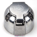7 PIN ROUND PLUG FEMALE METAL CARAVAN TRAILER PART BOAT
